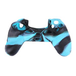 Ốp bảo vệ silicone ngụy trang cho tay cầm PS4, Giao màu ngẫu nhiên, FS-03