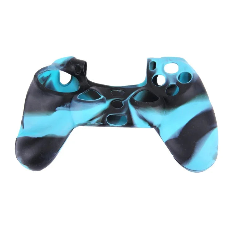 Ốp bảo vệ silicone ngụy trang cho tay cầm PS4, Giao màu ngẫu nhiên, FS-03