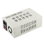 Trạm sạc nhanh 60W 12A với 20 cổng USB, bộ sạc để bàn du lịch