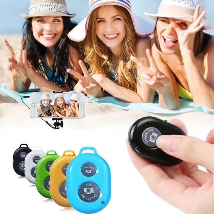 Bộ điều khiển chụp ảnh từ xa Bluetooth 3.0 chip BRCMCOM đa năng, Trắng, Đen