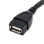 Cáp USB AF sang Micro USB 3.0 + Micro USB 2.0 cho Galaxy Note III / N9000, dài 20cm (Màu đen)