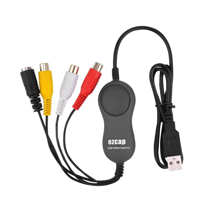 Ezcap USB 2.0 Ghi hình Video, Hỗ trợ định dạng ghi MPEG 2, Hệ thống TV: PAL / NTSC