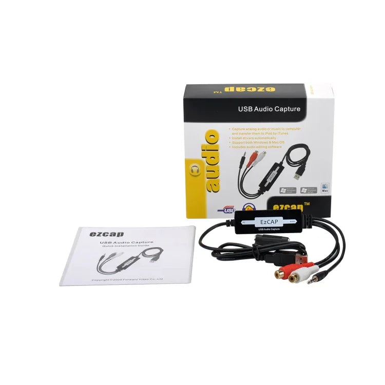 Ezcap216 Ghi âm USB, Định dạng ghi: Wave / MP3
