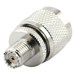 Đầu nối chuyển đổi UHF Male sang Mini UHF Female RF Coaxial, UHF Male sang Mini UHF Female