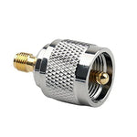 Đầu nối chuyển đổi UHF Male sang SMA Female RF Coaxial, UHF Male sang SMA Female