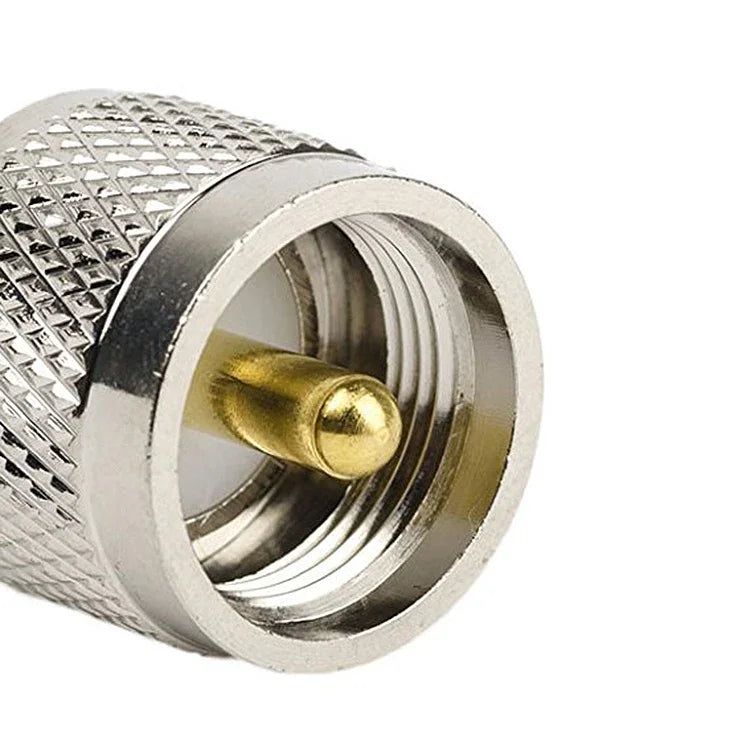 Đầu nối chuyển đổi UHF Male sang SMA Female RF Coaxial, UHF Male sang SMA Female