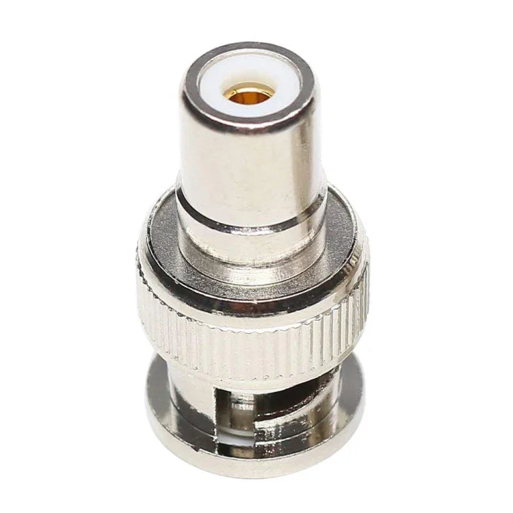 Đầu nối chuyển đổi BNC Male sang RCA Female cáp đồng trục, Male sang RCA