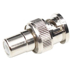 Đầu nối chuyển đổi BNC Male sang RCA Female cáp đồng trục, Male sang RCA