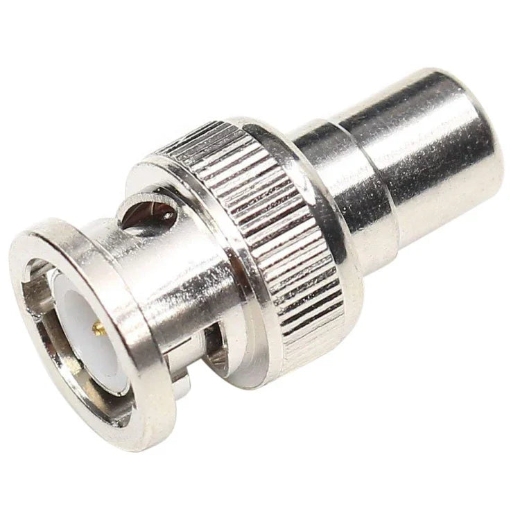 Đầu nối chuyển đổi BNC Male sang RCA Female cáp đồng trục, Male sang RCA