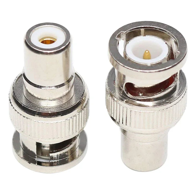Đầu nối chuyển đổi BNC Male sang RCA Female cáp đồng trục, Male sang RCA
