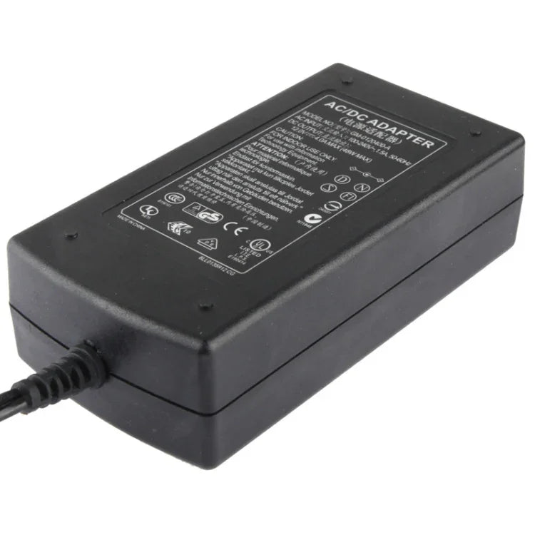 Adapter Nguồn AC 12V 4A Phích Cắm EU Cho Đầu Ghi Hình DVR 8 Kênh, Đầu Ra Đầu Cắm: 5.5 x 2.5mm, Phích Cắm AU 12V 4A, Phích Cắm UK 12V 4A, Phích Cắm US 12V 4A, Phích Cắm EU 12V 4A