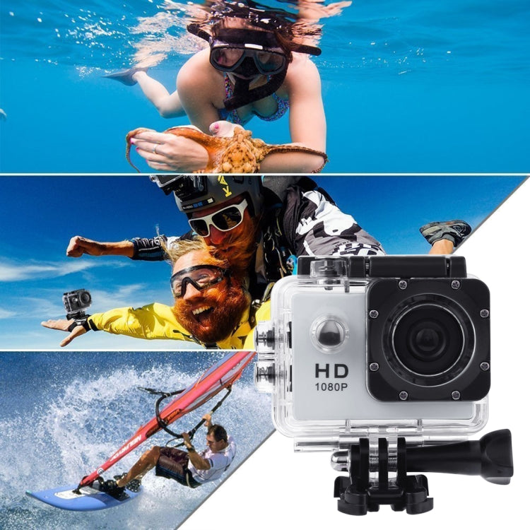 Máy quay thể thao SJ4000 Full HD 1080P màn hình LCD 1.5 inch với hộp chống nước, cảm biến CMOS 12.0 Mega, chống nước 30m