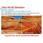 H9 Camera Thể Thao WiFi Màn Hình LCD 2 inch 12MP 4K Ultra HD1080P, Ống Kính Góc Rộng 170 Độ, Chống Nước 30m, H9 4K (Màu Đen)