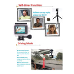 H9 Camera Thể Thao WiFi Màn Hình LCD 2 inch 12MP 4K Ultra HD1080P, Ống Kính Góc Rộng 170 Độ, Chống Nước 30m, H9 4K (Màu Đen)