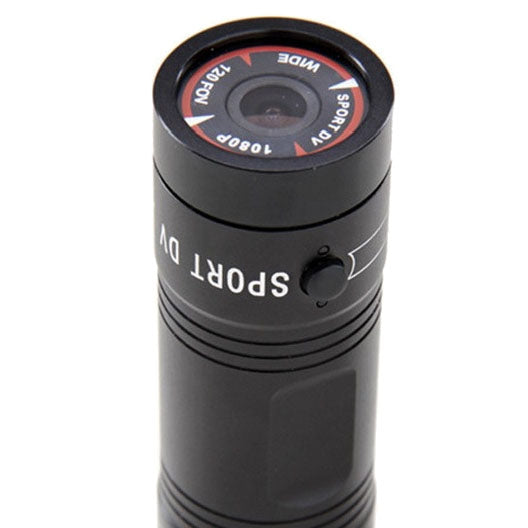 Camera mũ bảo hiểm hành động F9 Full HD 1080P / Camera thể thao / Camera xe đạp, hỗ trợ thẻ TF, ống kính góc rộng 120 độ, F9