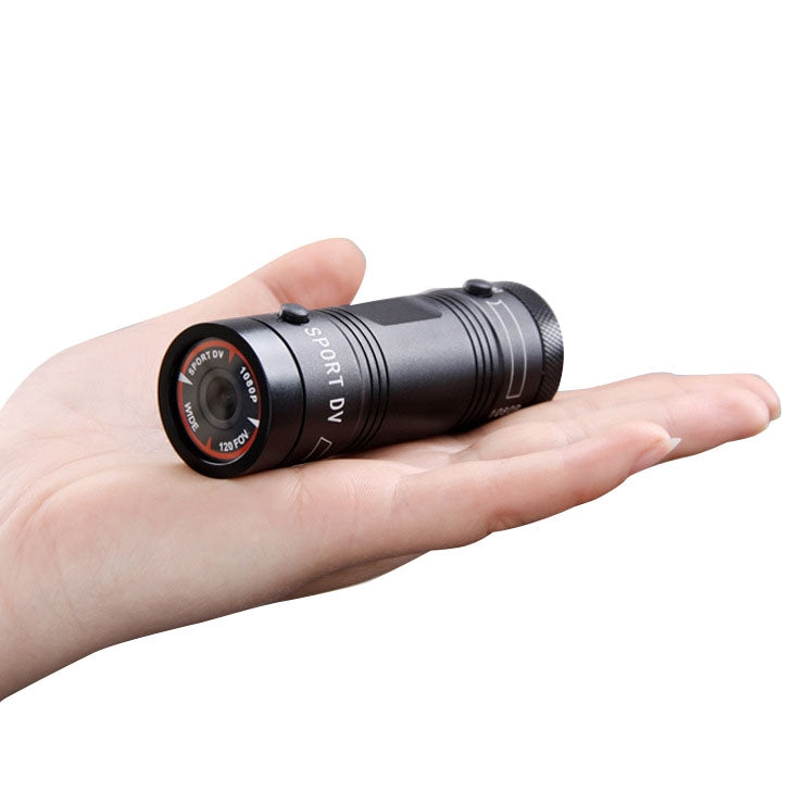 Camera mũ bảo hiểm hành động F9 Full HD 1080P / Camera thể thao / Camera xe đạp, hỗ trợ thẻ TF, ống kính góc rộng 120 độ, F9