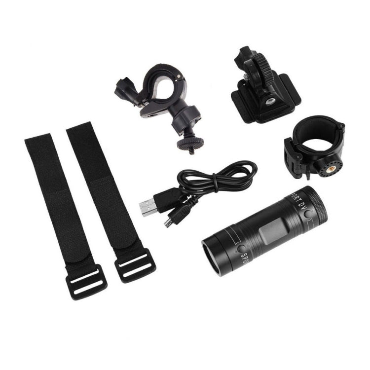 Camera mũ bảo hiểm hành động F9 Full HD 1080P / Camera thể thao / Camera xe đạp, hỗ trợ thẻ TF, ống kính góc rộng 120 độ, F9