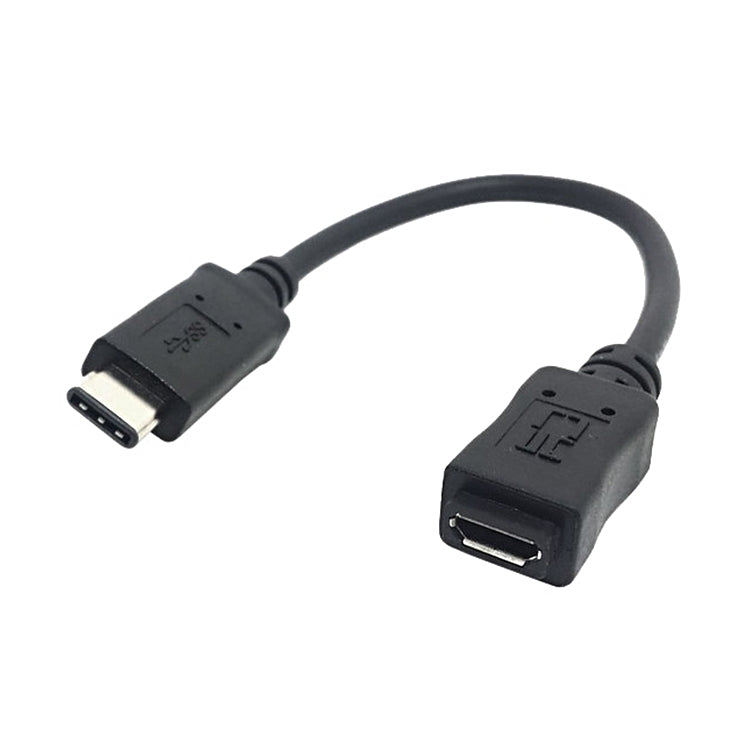 Cáp CY-201 USB 3.1 Type-C đực sang Micro USB 2.0 cái cho Nokia N1, dài cáp: 20cm