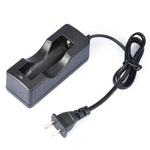 Bộ sạc pin cho 18650, đầu ra: 4.2V/650mA, phích cắm US, 650mA kèm cáp