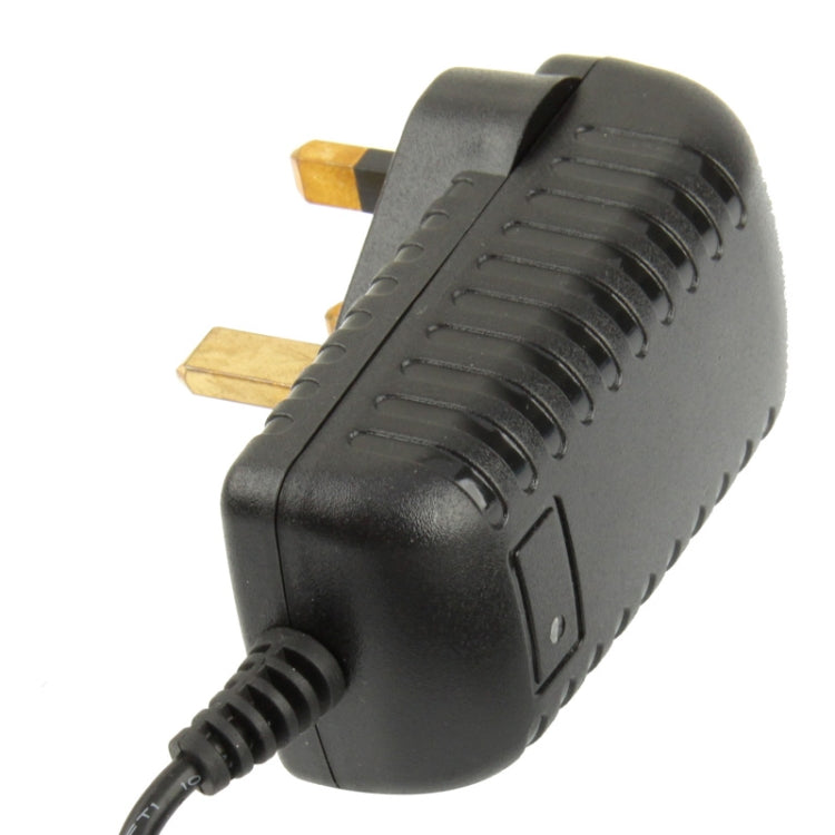 Bộ chuyển đổi nguồn phích cắm UK chất lượng cao AC 100-240V sang DC 9V 2A, Đầu nối: 5.5 x 2.1mm, Chiều dài cáp: 1m, Phích cắm UK DC 9V 2A
