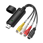 Đầu ghi video USB 2.0 làm DVD & chỉnh sửa video (Easy CAP), Hỗ trợ định dạng nén MPEG-1/MPEG-2, Chip: MA2106, DC60, Chip MA2106, Chip EM2860