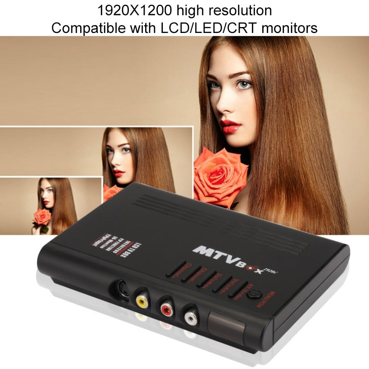 Hộp TV LCD HD có điều khiển từ xa, TV (PAL-BG+PAL-DK)