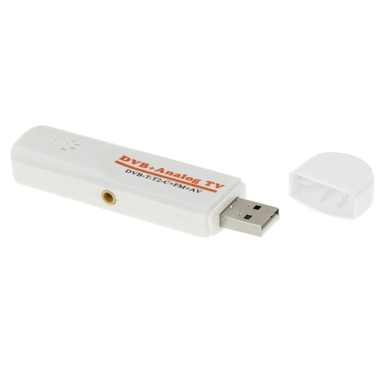USB 2.0 mini module kép thu sóng TV DVB analog, Hỗ trợ FM + AV + DVB-T / T2 / C, DVB-T/T2/C