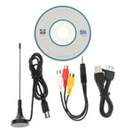 USB 2.0 mini module kép thu sóng TV DVB analog, Hỗ trợ FM + AV + DVB-T / T2 / C, DVB-T/T2/C