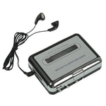 Máy chuyển đổi băng cassette sang MP3 USB cho PC, Thu âm nhạc, Băng sang MP3 màu đen