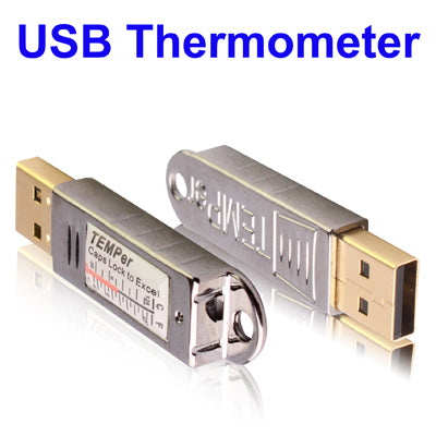 Nhiệt kế USB / Cảm biến kỹ thuật số tích hợp cho PC, phạm vi nhiệt độ: -67 độ F đến 257 độ F