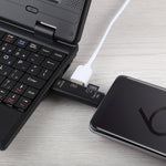 Đầu đọc thẻ D-188 3 trong 1 TF & USB sang Micro USB & Type-C OTG Adapter Connector