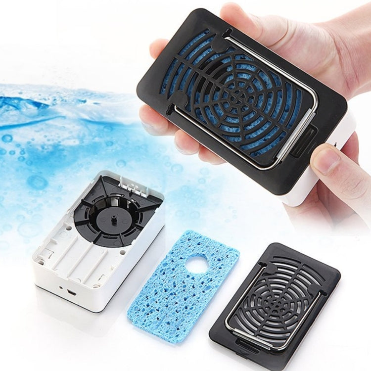 Quạt điều hòa không khí USB cầm tay có giá đỡ