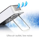 Quạt điều hòa không khí USB cầm tay có giá đỡ