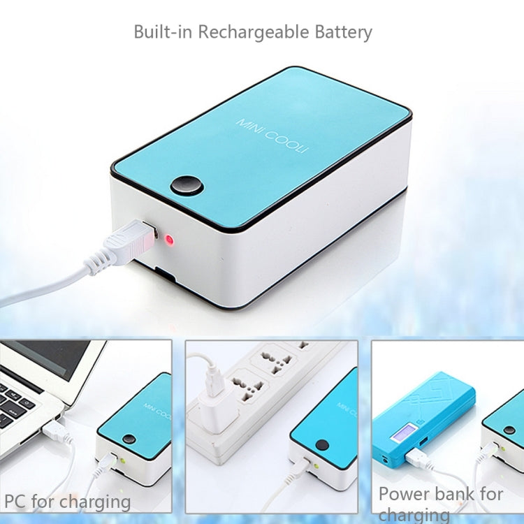 Quạt điều hòa không khí USB cầm tay có giá đỡ