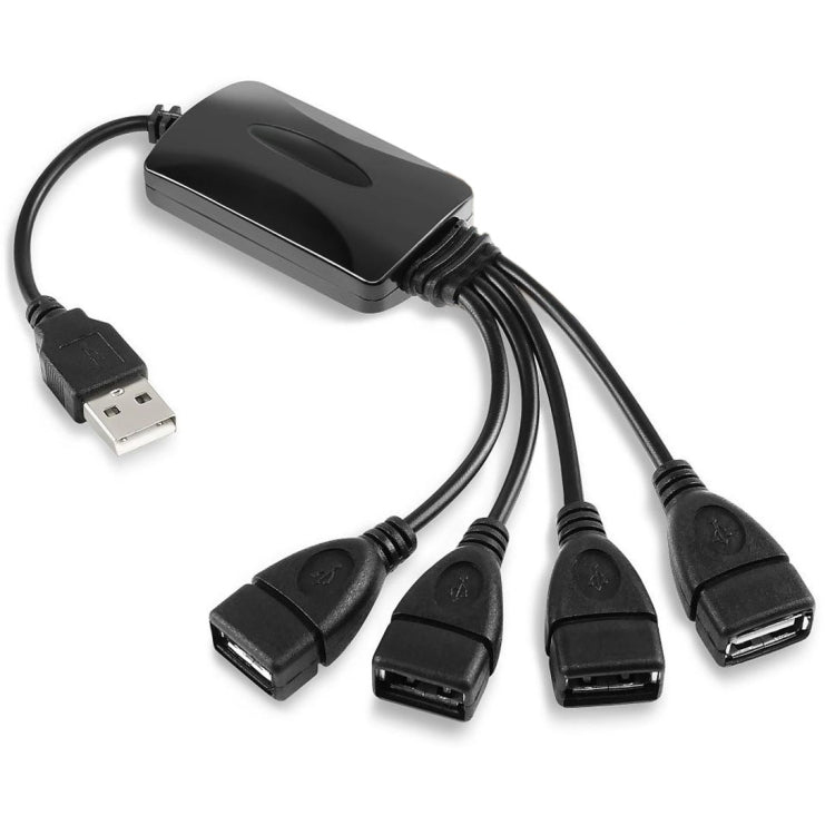 Hub cáp USB 2.0 4 cổng tốc độ cao 480Mbps đa năng cho PC