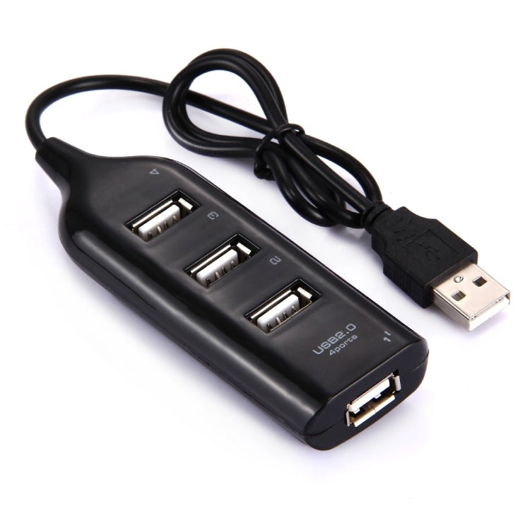 Bộ chia USB 2.0 4 cổng, chiều dài cáp 30cm, 4 cổng (Đen), 4 cổng (Trắng)