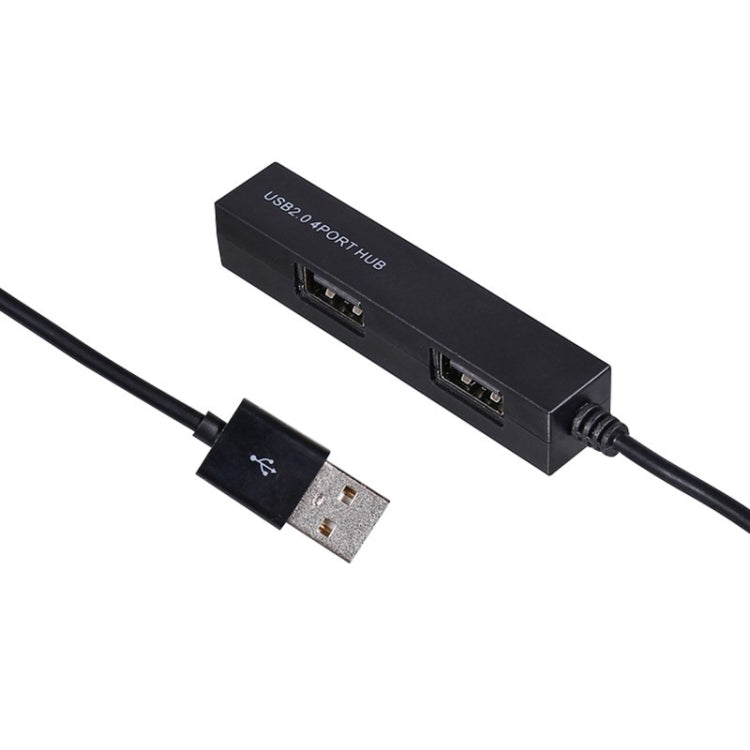 Hub USB 2.0 4 cổng tốc độ cao, bộ chia USB (Đen)