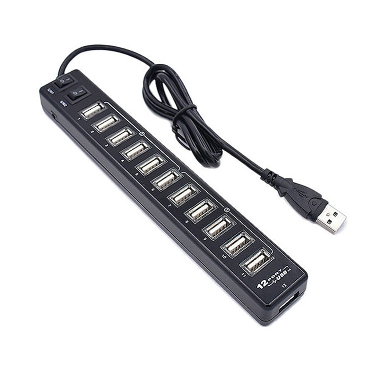 Hub USB 2.0 12 cổng, phù hợp cho laptop / netbook