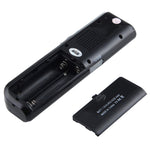 Máy ghi âm kỹ thuật số 8GB, máy ghi âm MP3, hỗ trợ ghi âm điện thoại, chức năng VOX, nguồn cấp: 2 pin AAA (màu đen)