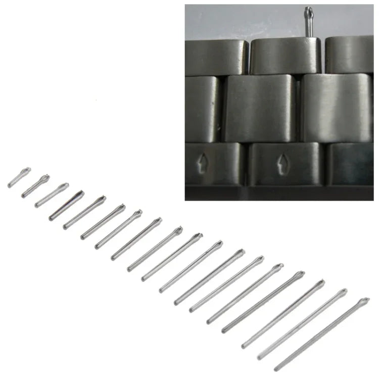 Trục cố định thép cho dây đồng hồ 6-23mm / trục dây đeo, dụng cụ sửa đồng hồ 6-23mm