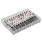 Bộ dụng cụ sửa đồng hồ thép không gỉ 8-25mm, thanh lò xo dây đồng hồ, 8-25mm