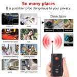 Máy phát hiện ống kính camera không dây đa năng CC308+ Phát hiện tín hiệu sóng radio Thiết bị tìm kiếm RF GSM toàn dải, CC308+