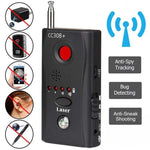 Máy phát hiện ống kính camera không dây đa năng CC308+ Phát hiện tín hiệu sóng radio Thiết bị tìm kiếm RF GSM toàn dải, CC308+