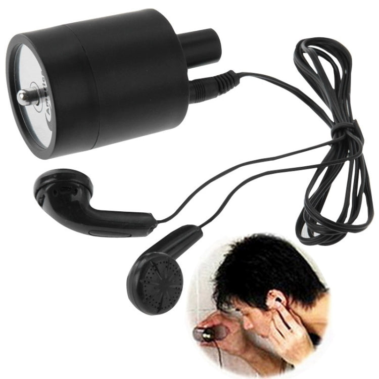 Thiết bị nghe lén âm thanh mạnh mẽ, bộ khuếch đại tai nghe gập, nghe lén tường cửa, giám sát với tai nghe