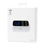 Dock sạc thông minh đa chức năng 8 cổng USB YC-CDA19A 40W hiển thị kỹ thuật số sạc nhanh, phích cắm UK, SAS1049A, SAS1049B, SAS1049C