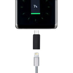 Cáp chuyển đổi vỏ kim loại 8 Pin cái sang USB-C / Type-C đực