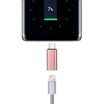 Cáp chuyển đổi vỏ kim loại 8 Pin cái sang USB-C / Type-C đực