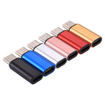 Cáp chuyển đổi vỏ kim loại 8 Pin cái sang USB-C / Type-C đực