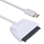Cáp chuyển đổi ổ cứng SATA 22 chân sang USB-C / Type-C, chiều dài tổng khoảng 23cm