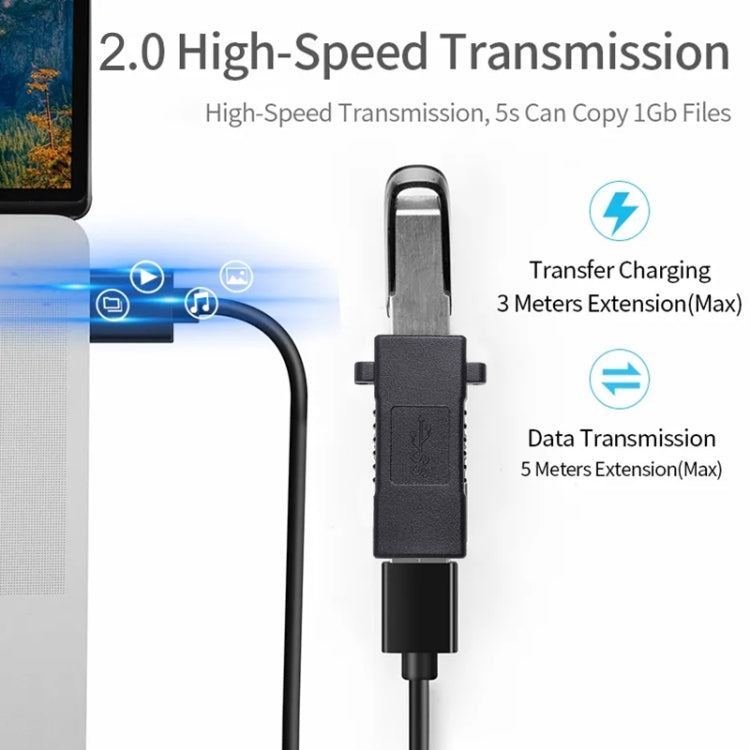 Bộ nối dài chuyển đổi USB 2.0 cái sang USB 2.0 cái, USB 2.0